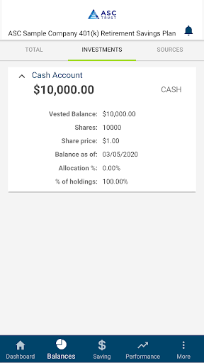 ASC Trust - Retirement Plan