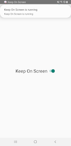 Keep On Screen