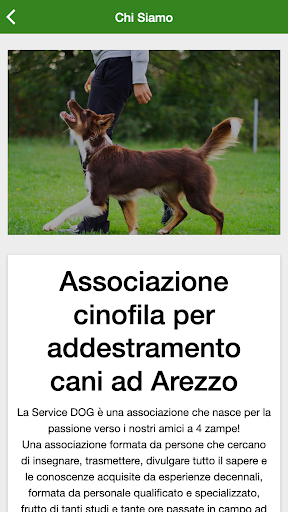 Service Dog Arezzo Screen 2