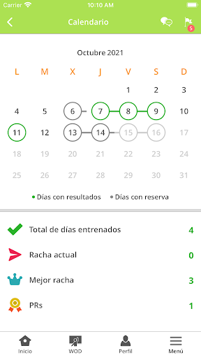 Valenfit Screen 2