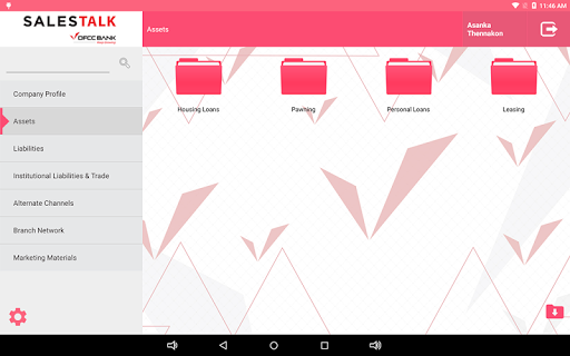 SALES TALK Screen 2