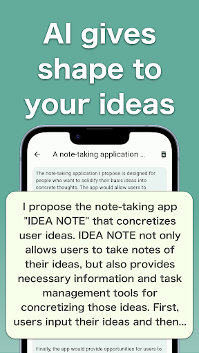 AI brainstorming: AI-dea Screen 2