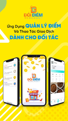 Android application Đổi Điểm Merchant: Đối Tác screenshort