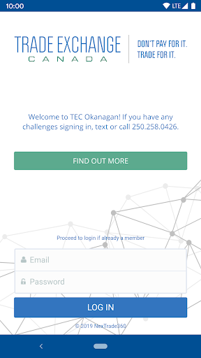 Android application Tectrade Mobile App screenshort