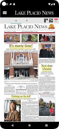 Lake Placid News Screen 2