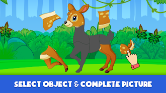 Game screenshot Animal Jigsaw Puzzles for Kids apk download