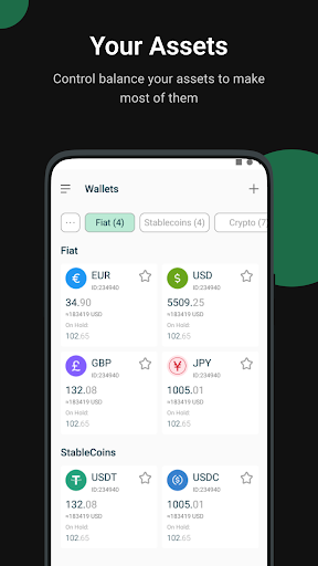 Android application Fair Markets screenshort