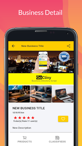 GoClixy Directory Screen 3