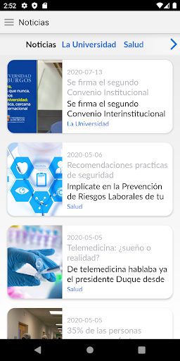 UCatólicApp Screen 3