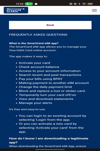 SmartCard eIM Screen 3
