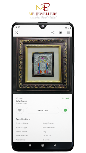 M B Jewellers Screen 3