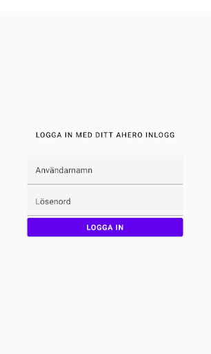 Android application Ahero screenshort