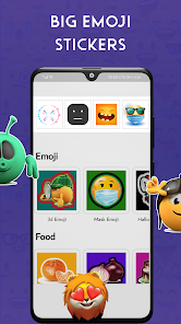 Captura de Pantalla 1 Emoji stickers for WhatsApp android