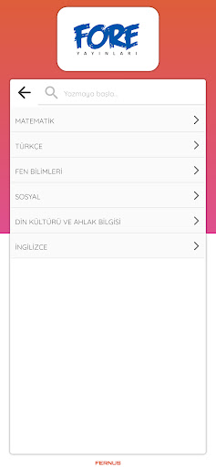Fore Yayınları Video Çözüm Screen 2