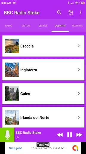 Uk BBC Radio Stoke App Screen 3