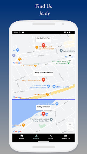 Jordys Takeaway Screen 2