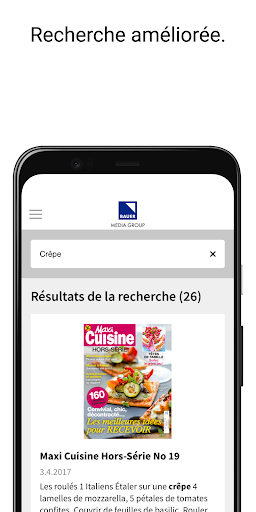 Maxi Cuisine Magazine Screen 2