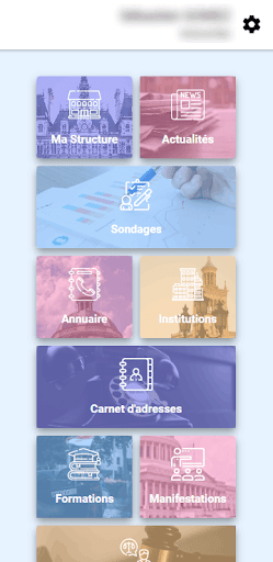Android application Union des Maires de l'Oise screenshort