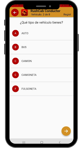 RushCab Conductor Screen 2