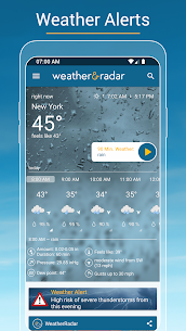 Weather & Radar – Snow radar 7
