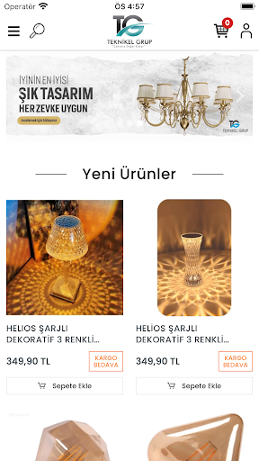 Android application Teknikel Elektrik screenshort