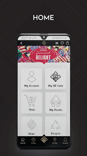 Android application Annam Gourmet screenshort