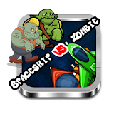 Spaceship VS Zombie icon
