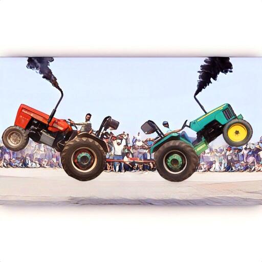 Tractor TUG OF WAR (Tochan) logo