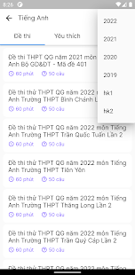 Thi Hay - u00d4n Thi THPT Quu1ed1c Gia 7.0.2 screenshots 4