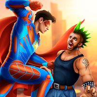 Боевые Супергерои - Уличная Драка с Оружием