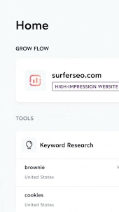 Surferseo App Workflow