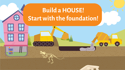 Android application Baby games: build a house screenshort