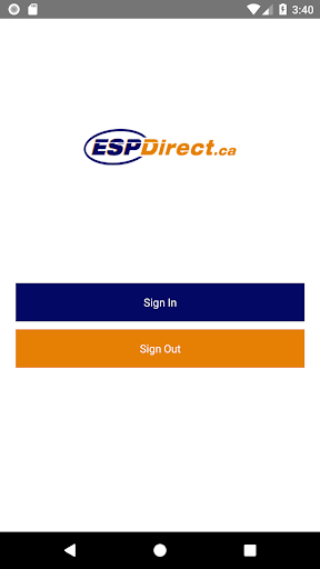 Android application ESPXpress Mobile screenshort