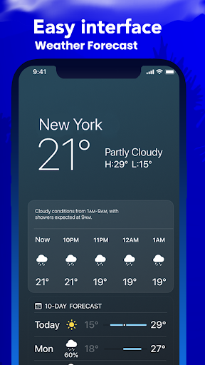Android application The Weather Forecast Channel screenshort