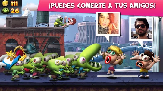 Zombie Tsunami: Dinero infinito, gemas 3