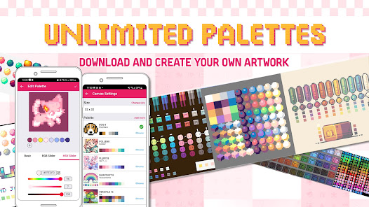 Screenshot 9 Pixel Maker: Push for Pixelart android