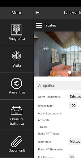 LASERVIDEO - AppAgenti Screen 2