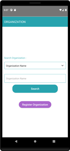 Android application ENT POS screenshort