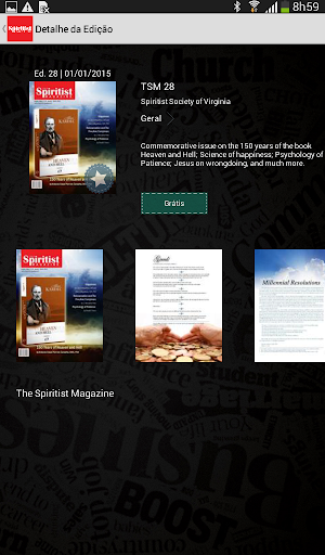 The Spiritist Magazine Screen 2