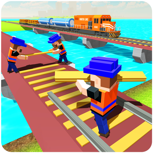 Train Track Builder & Craft 3D  Icon