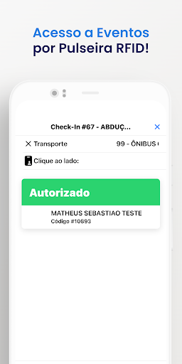Android application SiForm - Check-In screenshort