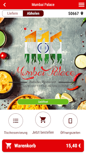 Android application Mumbai Palace screenshort