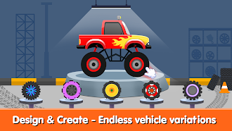 Game screenshot Kids Monster Truck Games 2+ mod apk
