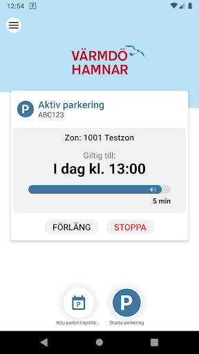 Värmdö Hamnar Parkering Screen 2
