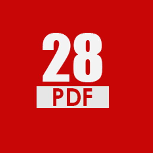 28 PDF logo