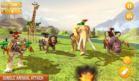 New Dinosaur Survival Battle-Beast Attack Screenshot