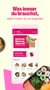 Screenshot 3 foodora AT Essenslieferservice android