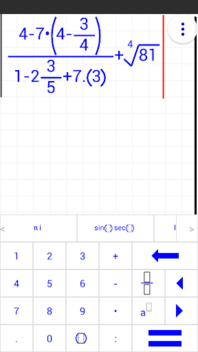 Screenshot of SpecExp Calculator