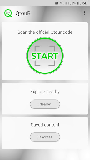 Android application QtouR - virtual guide screenshort