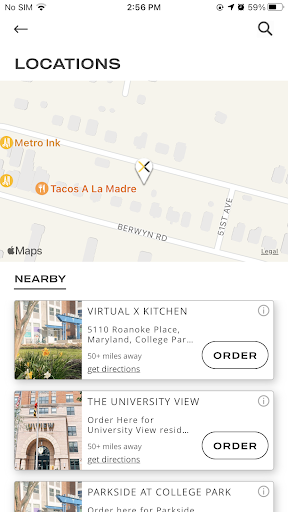 Virtual X Kitchen Screen 2